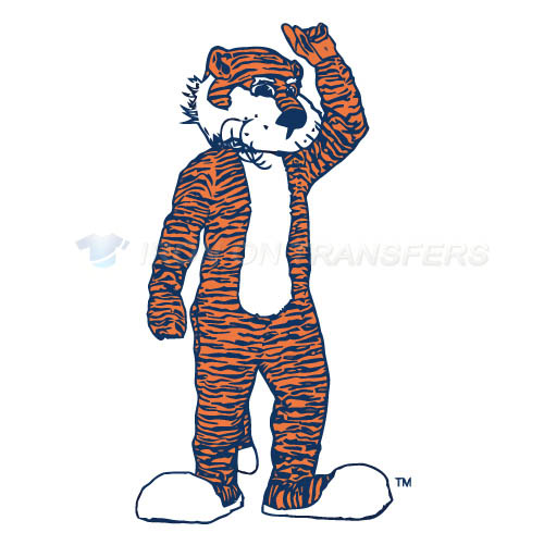 Auburn Tigers 1981 2003 Mascot Logo T-shirts Iron On Transfers N - Click Image to Close